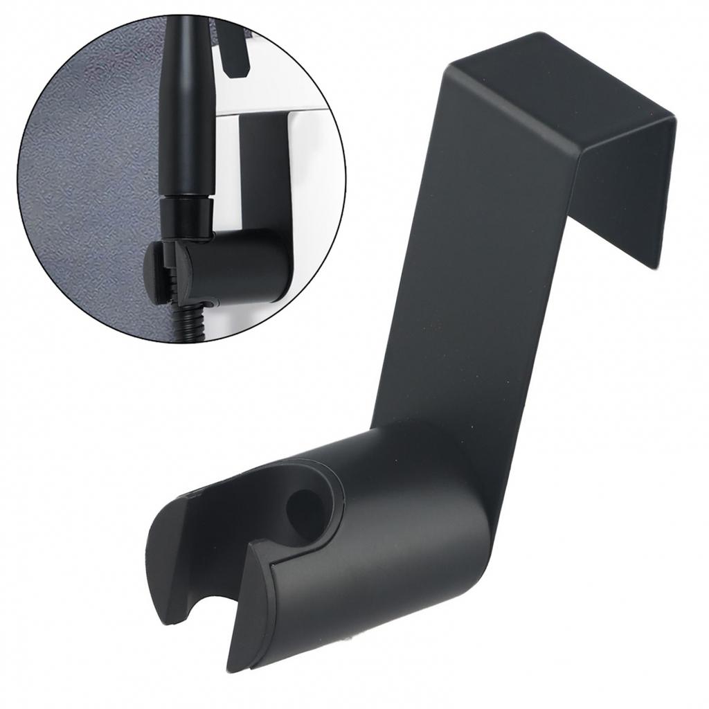 Easy Installation Black Bracket for Hand For Shower Head Wall or Tank Mount