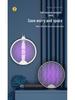 USB Rechargeable Foldable Mosquito Killer Lamp with Swatter & Rotating Wall Mount