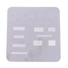 Universal LCD Screen Display IC Protection BGA Reballing Stencils for iPhone 11 12 13 14 15 Pro Max Flex Screen Chip Steel Net