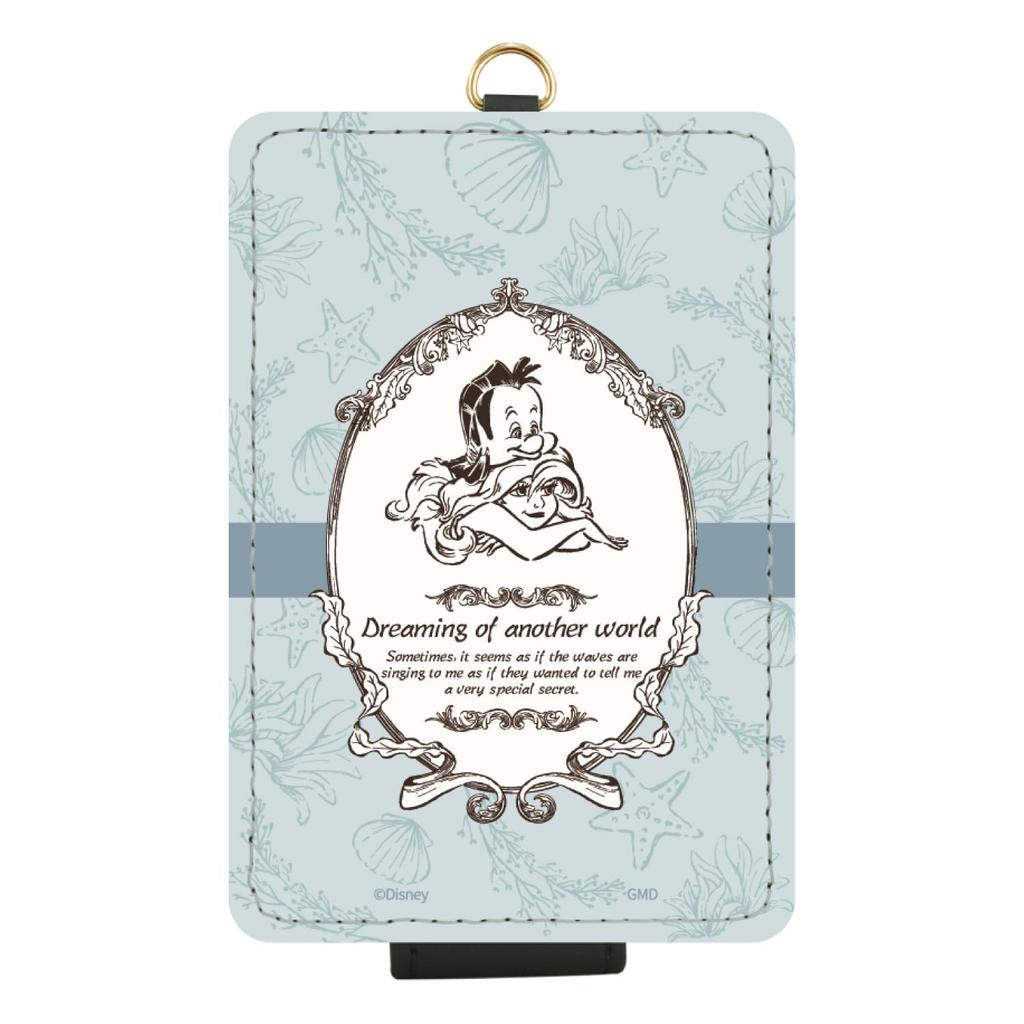 Gourmandies Disney Character IC Card Case Ariel DNG-138AR