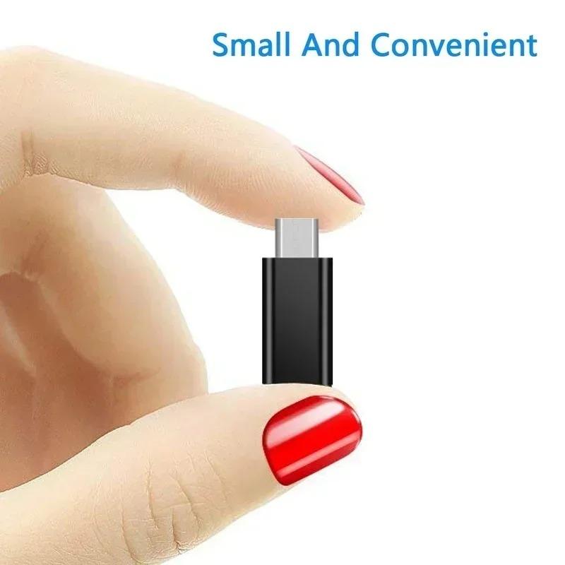 1-10Pcs USB Type C Male To Micro USB Female Adapter Connector For Samsung Xiaomi Phone Converter USB C to Micro Charger Adaptor