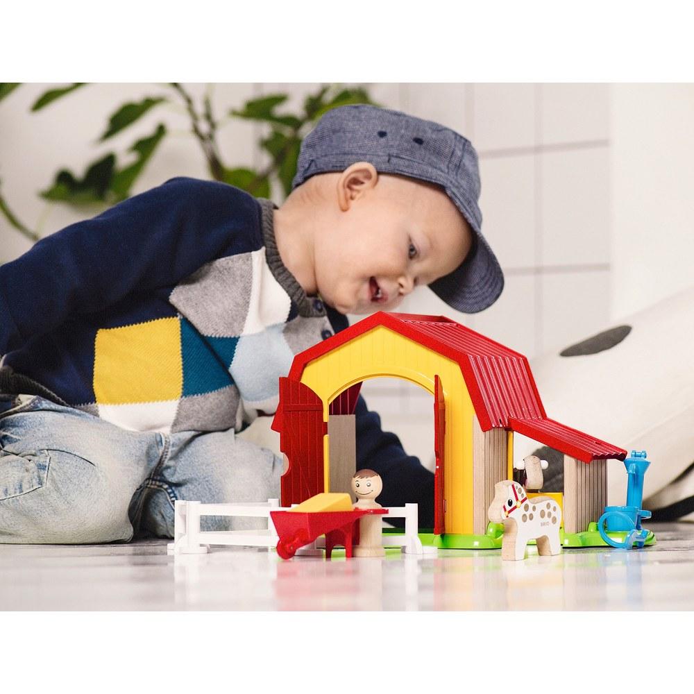 BRIO My Home Town Farm Play Set 30398