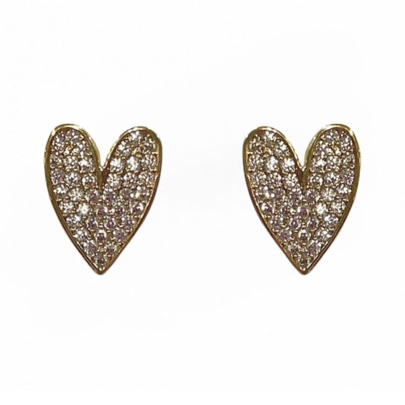LA PLANETE Flat Heart Earring