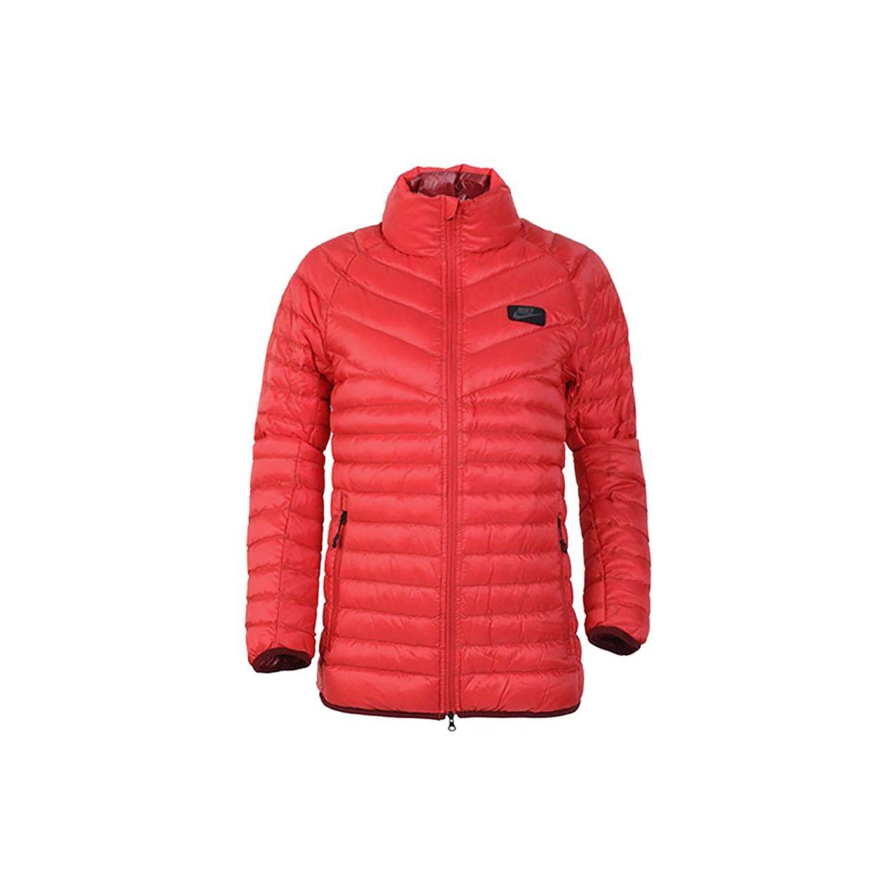 

Nike Теплая дышащая повседневная спортивная куртка с длинным рукавом, мужская куртка красного цвета 693530-657 M