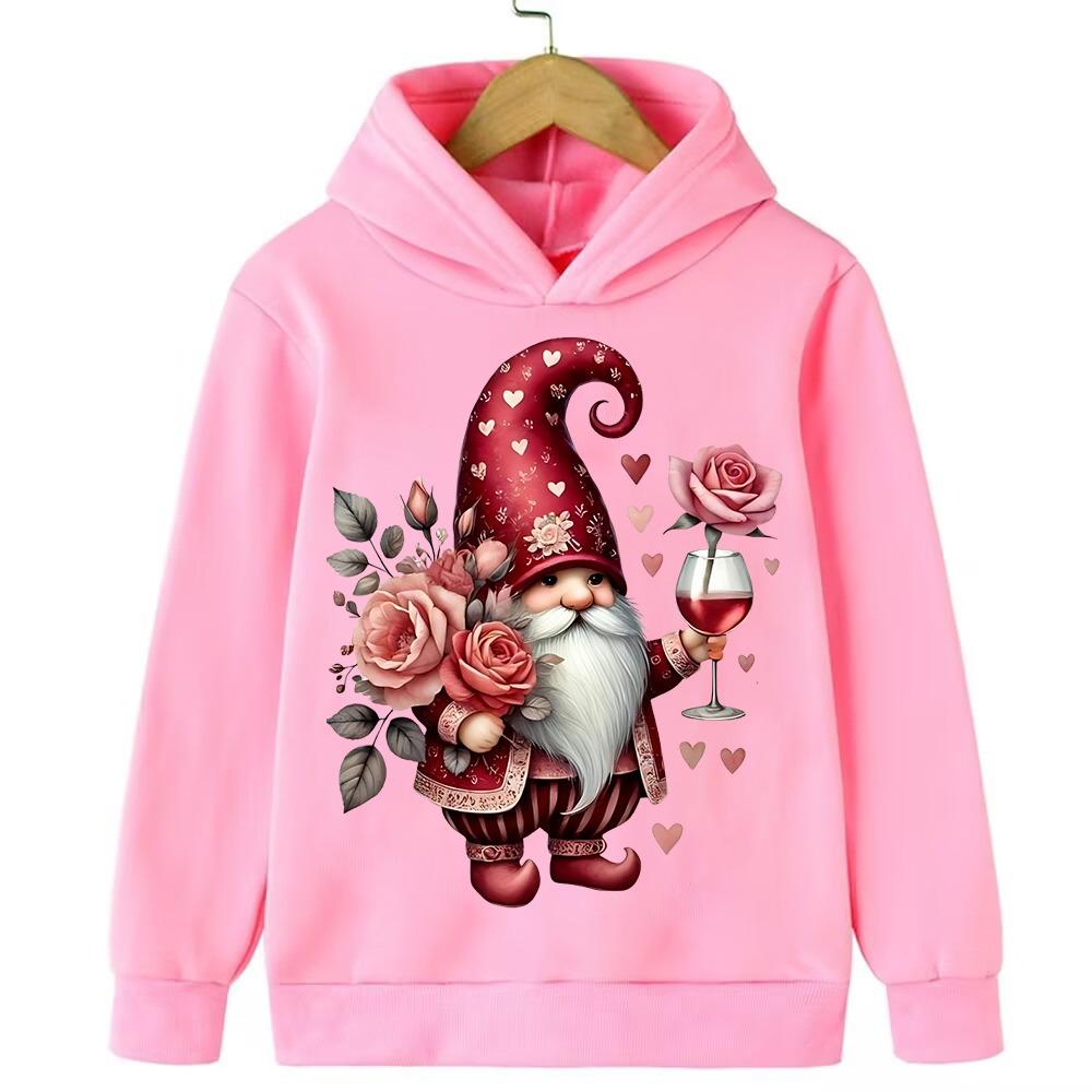 Sweatshirts, Christmas Hoodies, Cartoon Fashion, Santa Claus Printed Clothes, Children's Clothing for Boys and Girls