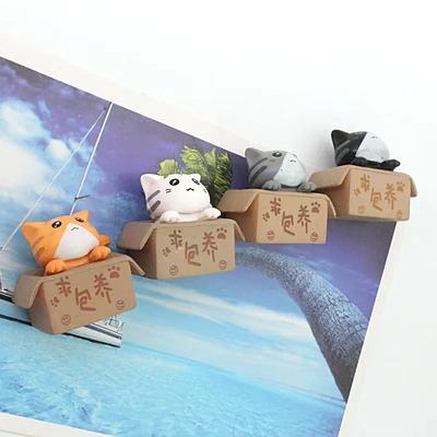 Niedliche Katzen Kühlschrankmagnete  Heimdekorationsmagnete  3D-Magnete  Geschenke