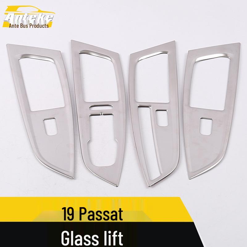 Compatible with 19 Passat Models: Window Lifting Decor Frame with Switch Trim.