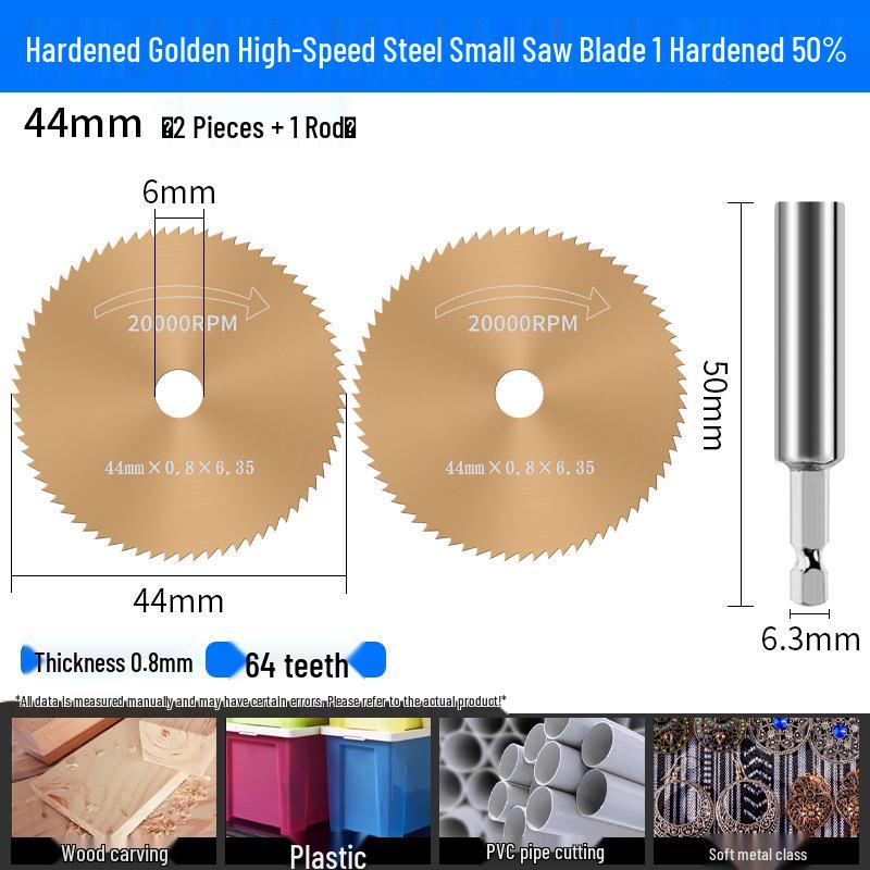 High-Speed Steel Mini Circular Saw Blade for Electric Drill and Grinder