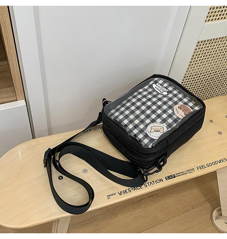 New Japanese Harajuku Girl Ins Small Ulzzang Ita Bag One-shoulder Crossbody Bag Women Versatile Casual Mobile Phone Bag