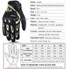 Suomy New Breathable Motorcycle Gloves Summer Full Finger Moto Racing Gloves Touch Screen Motorcycle Motocross Men Plus Size XXL