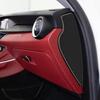 Dashboard Sides Decoration Patch Carbon Fiber Car Stickers For Alfa Romeo Stelvio 2016- Interior Accessories
