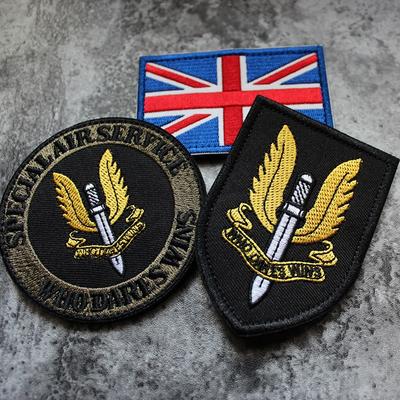 British Special Air Service SAS Badge Embroidered Armband Velcro Badge Rainbow Six Rainbow Six