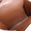 LOUIS VUITTON Porto Monevier Cartes Crdit Bi-Fold Wallet M61652 Double Sided Brown Monogram canvas unisex Used