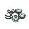 ABCDGF1 56mm 60mm 65mm Car Wheel Center Metal Caps Styling for Skoda Logo Fabia Rapid Kodiaq RS Superb Kamiq Octavia A7 Tour Yeti Karoq