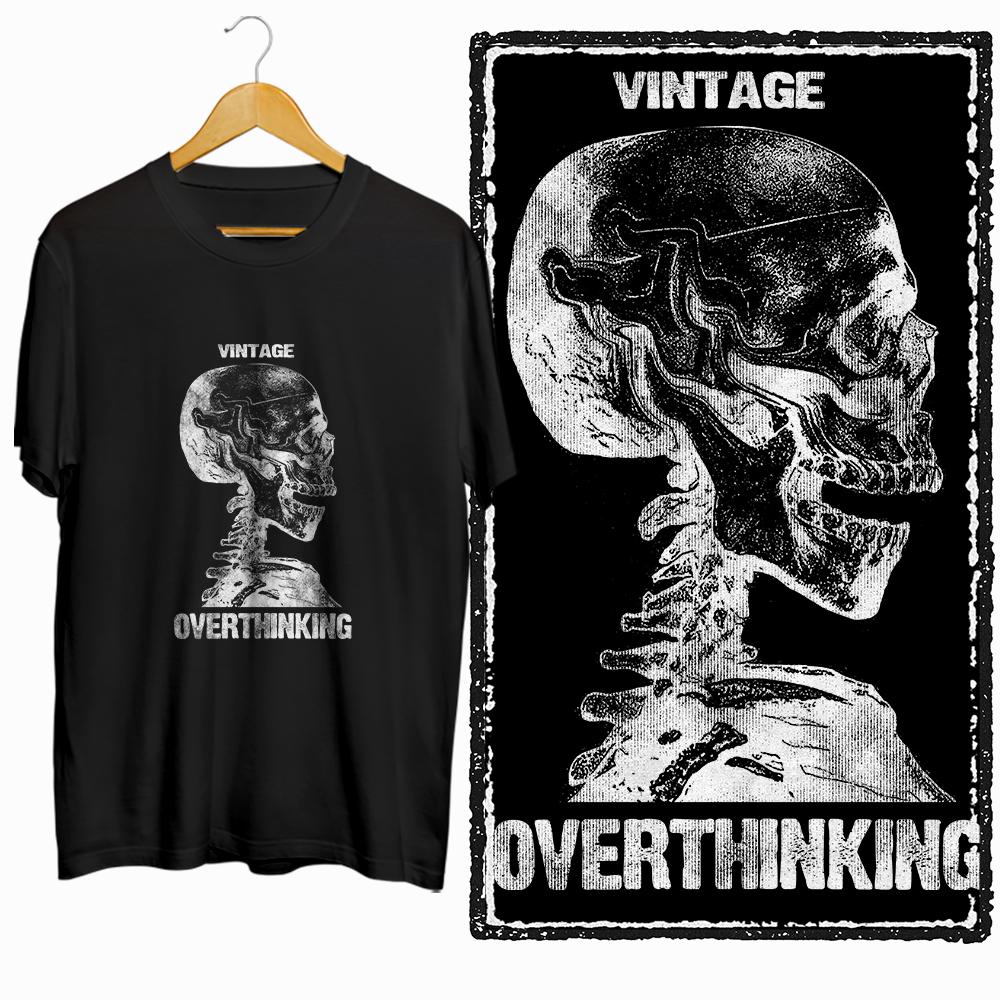 Coolmind ZG045 Bawełniany T-shirt Unisex z Nadrukiem Czaszki Ekskluzywna Grafika Duży Rozmiar Okrągły Dekolt Męskie Koszulki Fajny T-shirt Dla Mężczyzn