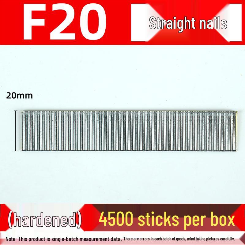 F30 Steel Pneumatic Straight Strip Nails for Woodworking & Furniture