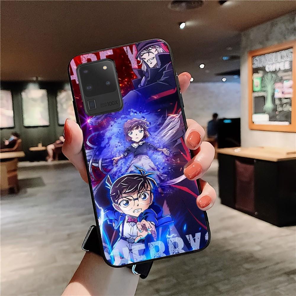 Detective Conan Anime Phone Case For Samsung S 9 10 20 21 22 23 30 23plus Lite Ultra FE S10lite Fundas