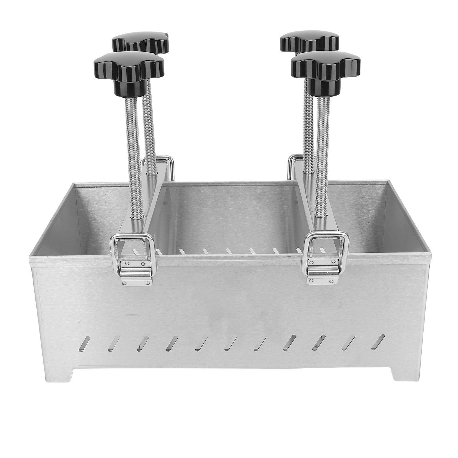 

Пресс для мяса из нержавеющей стали 304, форма для прессования мяса для коммерческого и домашнего использования, прямоугольный Type 2