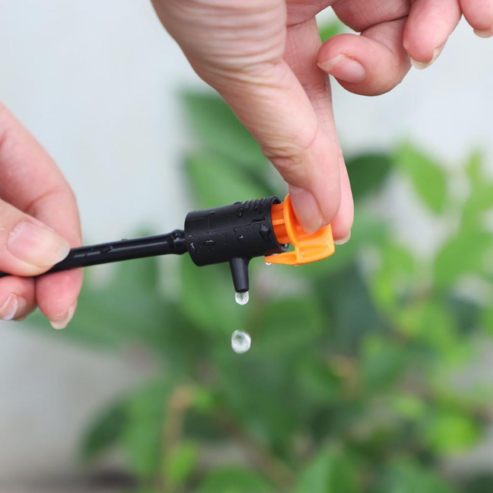 Garden Watering Drip Irrigation 1 4 Inch Valve Convenient Operation High Pressure Resistance Quick Connector Mechanism