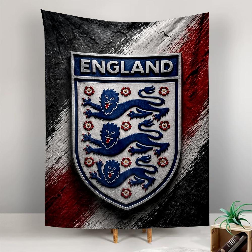 "England Three Lions Badge Patterned tapestry for bedroom and living room home decor"