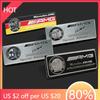 Autoaufkleber 1 Stück 80x30mm Auto Seitenfenster Emblem Aufkleber für Mercedes benz W203 W204 W205 W210 W211 W212 W463 W464 W164 W176 CLA