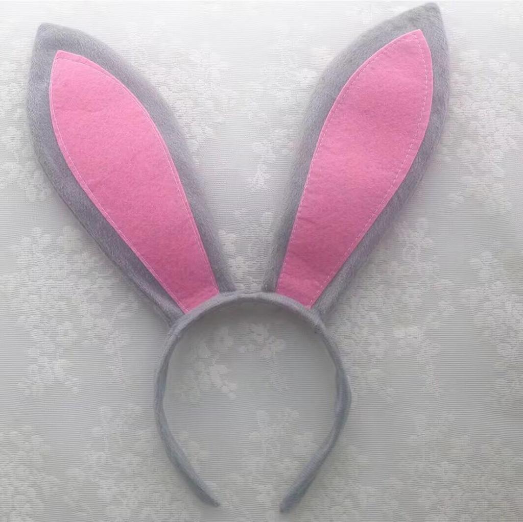 Cross-Border Bunny Ears Headband Set for Easter & Halloween