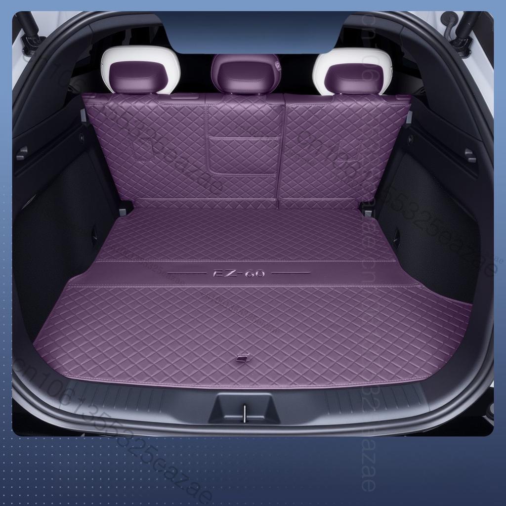 Für Mazda EZ-60 EZ60 CX-6e 2025 2026 Kofferraummatte Heckklappen-Liner Ladeboden Lederboden Teppichschale Schutzzubehör Matten