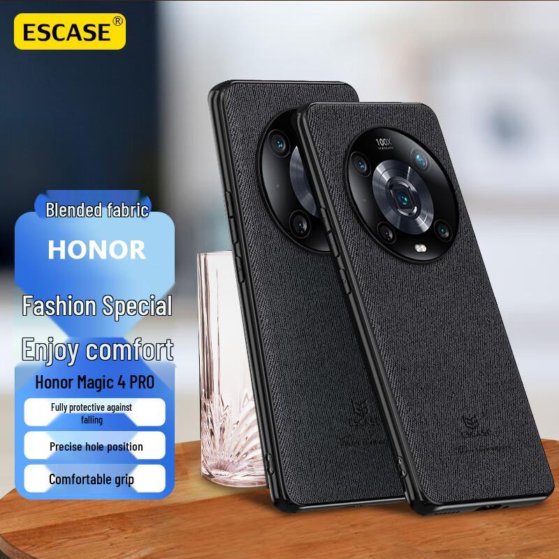 ESCASE Honor Magic Series Business Fabric Phone Case Standard Fit