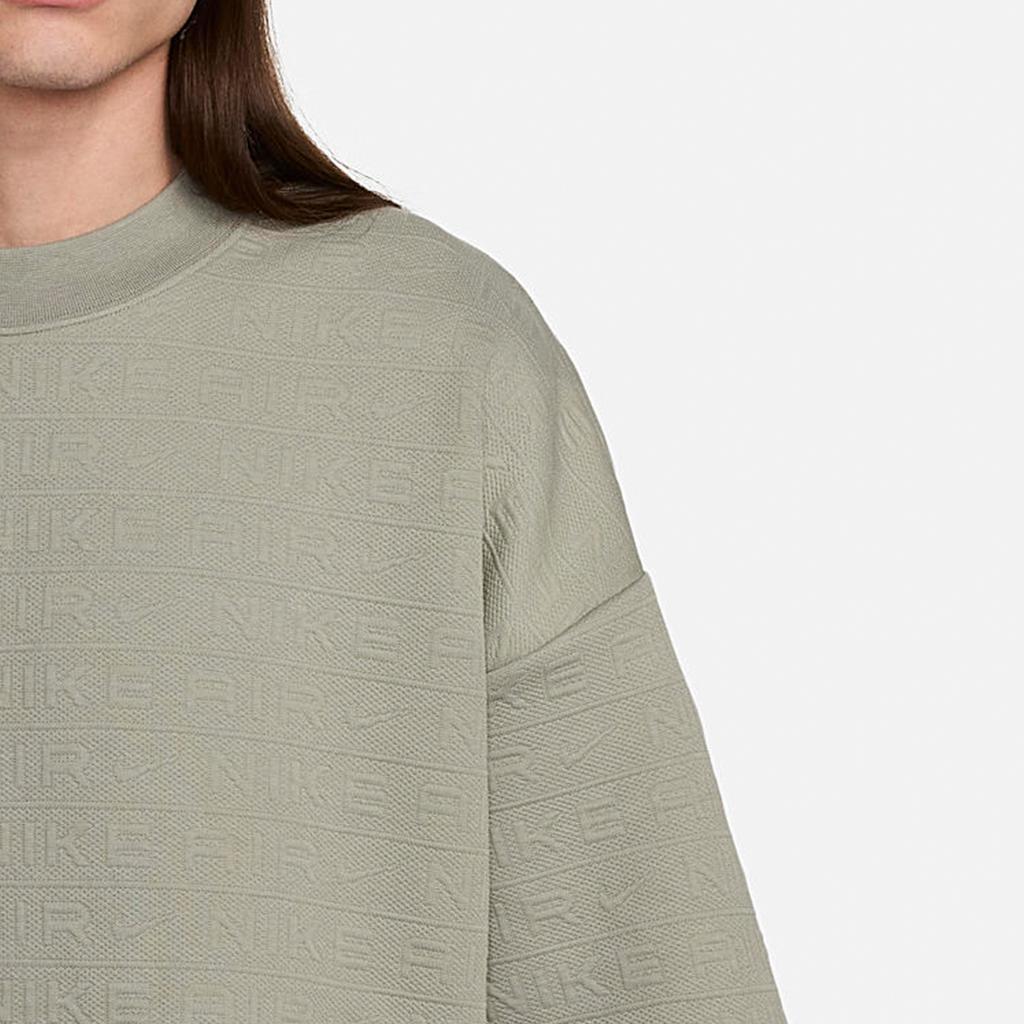 Nike Round Neck Casual Comfortable Short Sleeve T-Shirt Men Tops Gray FN2164-053