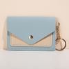 4pcs Creative And Fashionable Small Card Bag, Candy Color Bus Card Cover, Keychain Pendant.