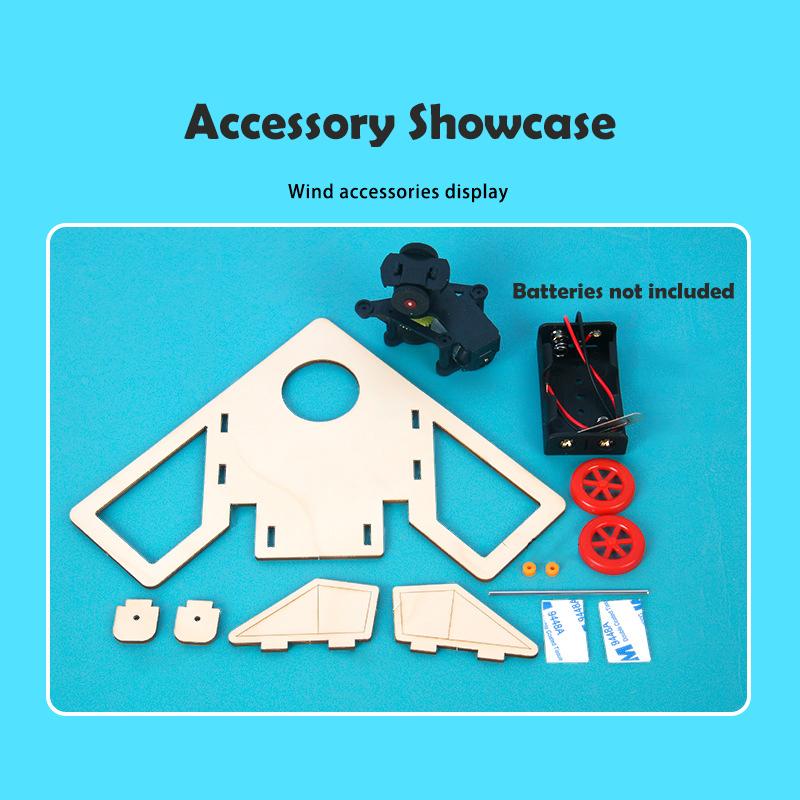 DIY Obstacle Avoidance Car Robot Science Experiment Technology Elementary School Student Manual Intelligence Experiment Toy Gift