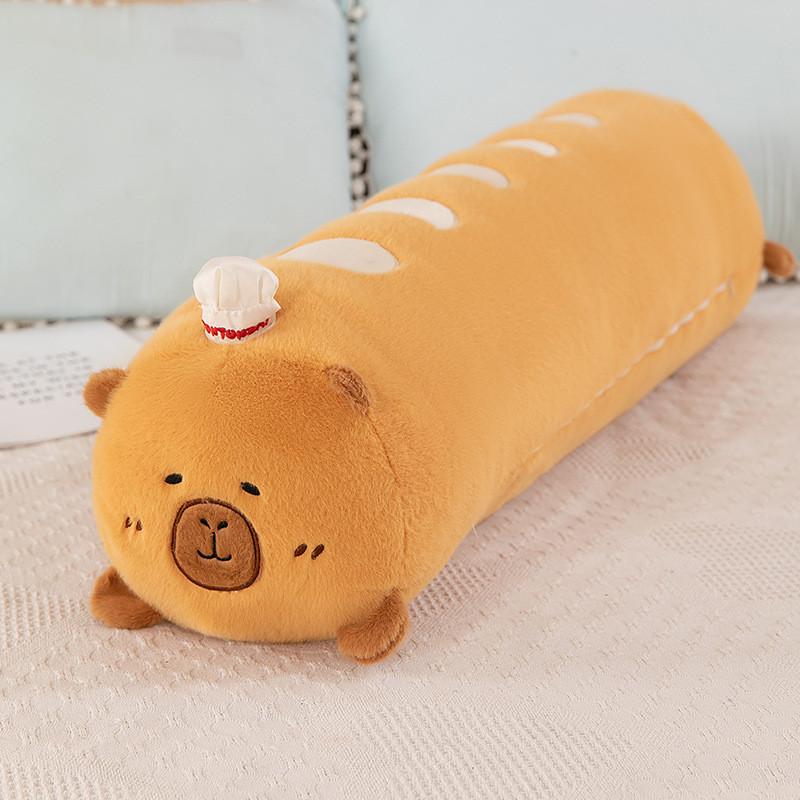

Croissant Baked Capibala Cute Plush Toys Animal Doll Legs Long Action Figure Baguette,50cm/19.69in