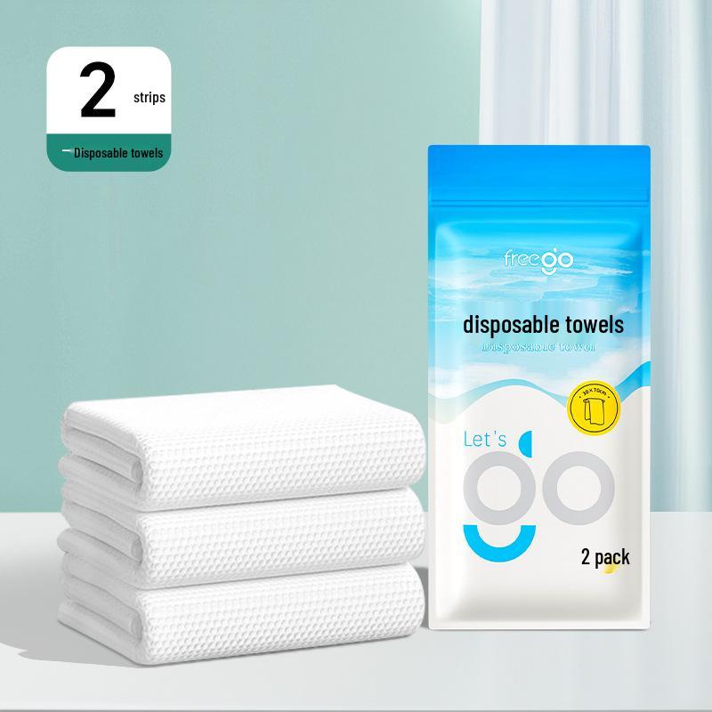 Freego Thickened Cotton Disposable Bath Towel - Enlarged, Portable, and Travel-Friendly for Hotel Use -