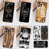 OUIJA BOARD Case For Xiaomi Redmi Note 13 9 10 11 12 14 15 Pro Plus Cover For Redmi 15 C 12C 13C 14C 10C