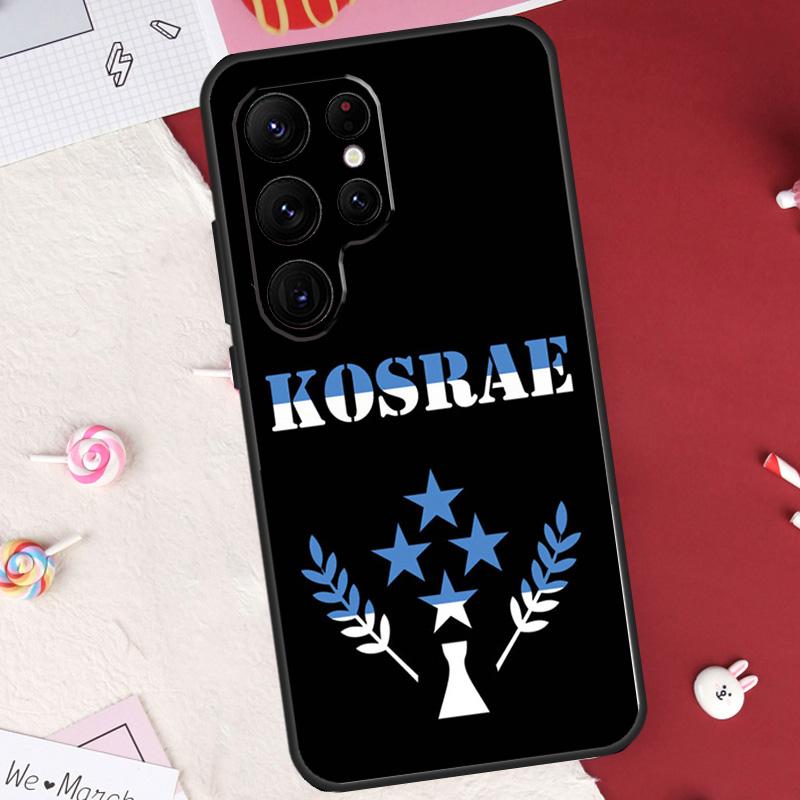 

Kosrae Flag Case For Samsung Galaxy S26 Ultra S20 S21 S22 S23 S24 S25 Ultra S10 Plus S25 FE Cover Shell Galaxy S26