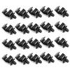 20x Car Harness Automatic Route Clamp Bellows Buckle