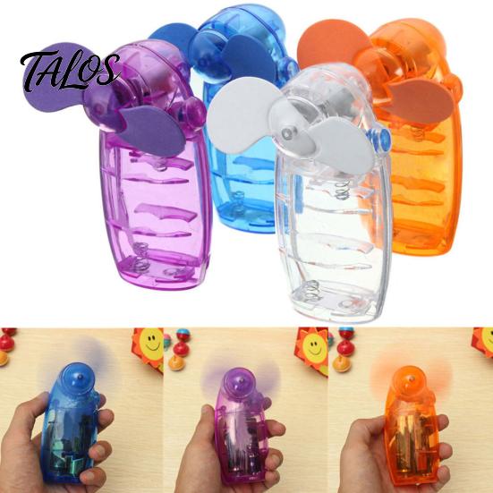 Portable Mini Handheld Battery Powered Travel Outdoor Cooling Fan Cooler Gift