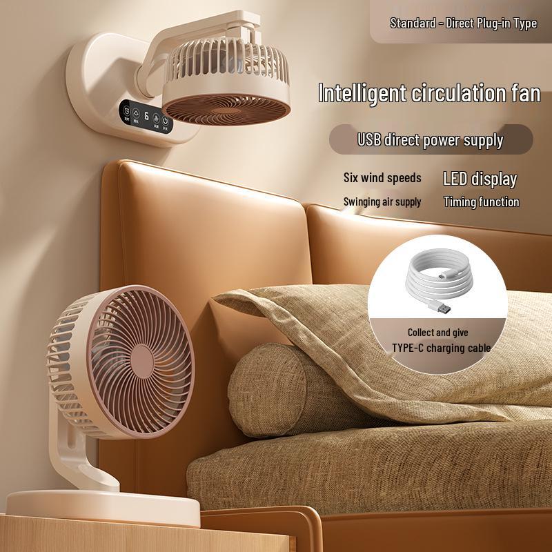 USB Rechargeable Portable Mini Desk Fan Desktop