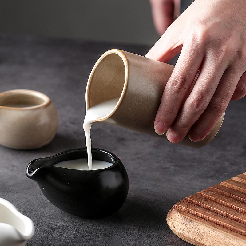 Ceramic Mini Milk Pot for Latte Art and Pouring