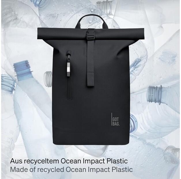 Рюкзак GOT BAG Rolltop Lite 2.0 Monochrome schwarz