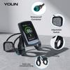 Yolin Vânzare Fierbinte YL80C-C Bicicletă Electrică display LCD 3.0 inch Ecran Color luminozitate 100nits 36/48/52V Display E-bike