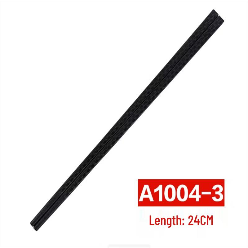 Huabeisen Colorful Alloy Craft Chopsticks, 10 Pairs