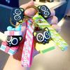 Cute Cartoon Luo Xiaohei Keychain Adorable Silicone Charm For Bags And Cars
