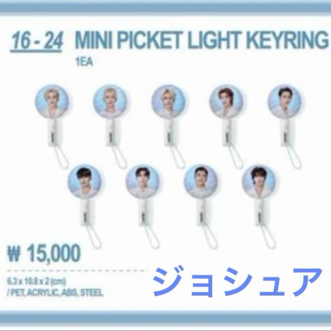 

[Б/У] SEVENTEEN MD Мини пикет с изображением брелок Джошуа