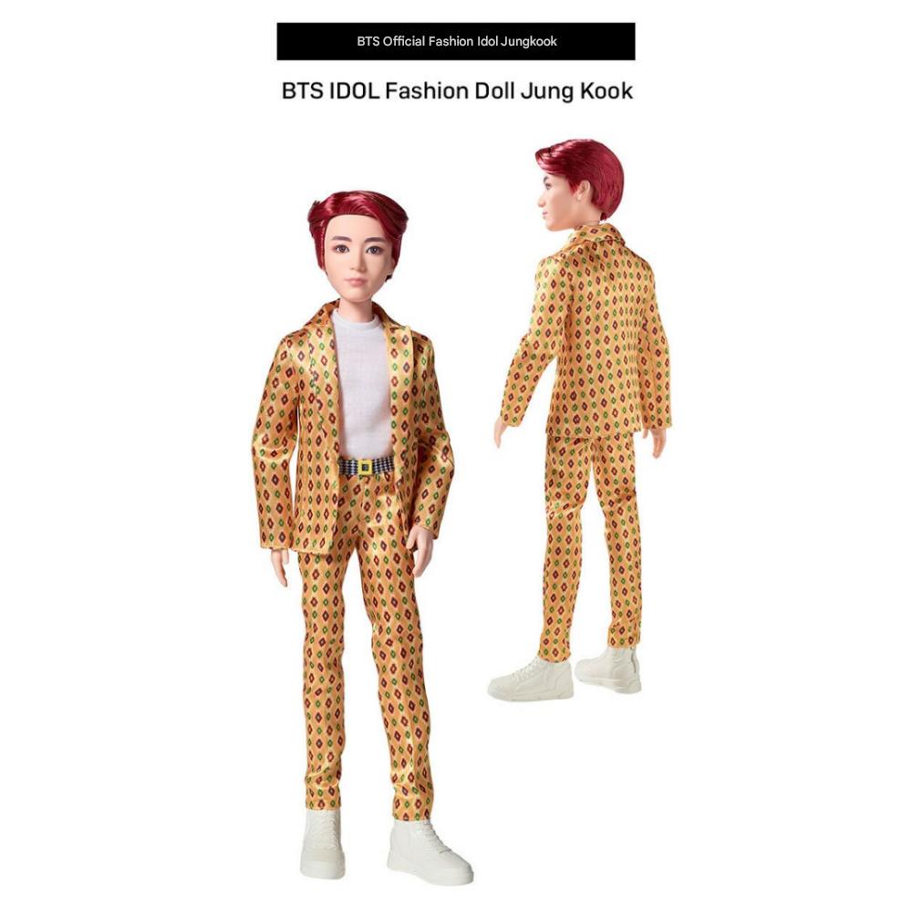 Oficjalna Lalka Mody BTS Zestaw 7 Sztuk Mattel Gadżety BTS Lalka Przegubowa Idol Produkt do Pakowania Prezentów