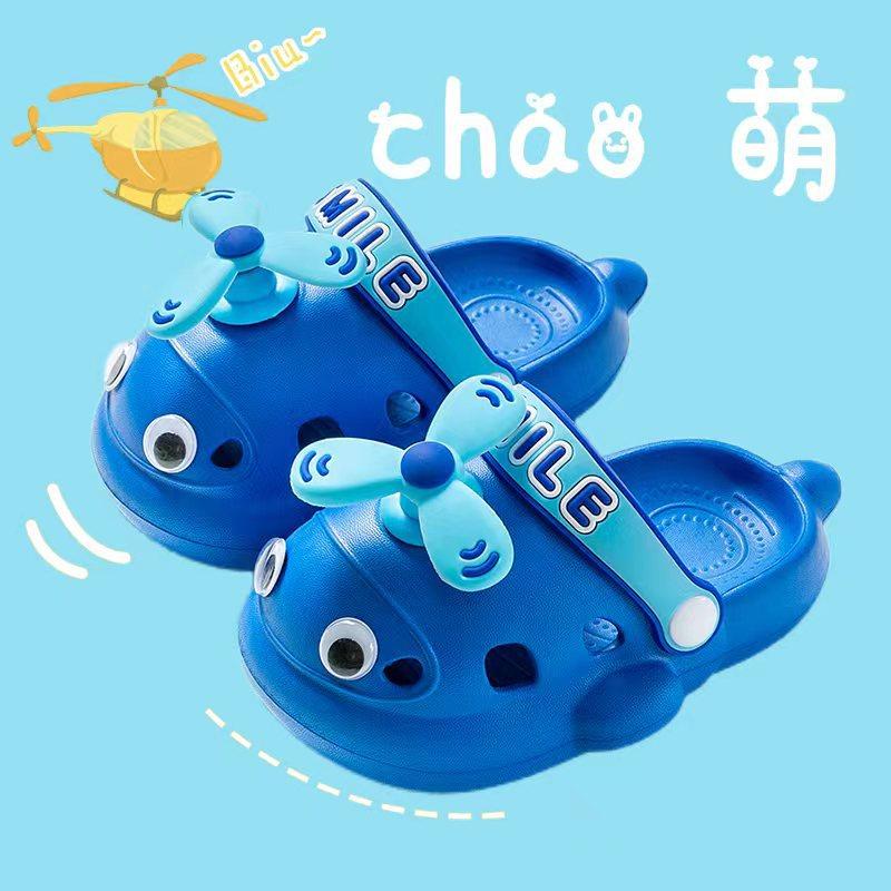 

Нескользящие детские тапочки для малышей, обувь для девочек, дышащая летняя пляжная обувь, милые мультяшные детские тапочки для девочек и мальчиков, Pantuflas 24-25insole 160mm синий