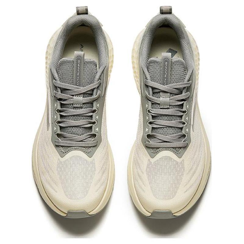Anta C37+ Cushioning, Slip Resistant, Breathable, Lightweight Low top Casual Running Shoes Men's Brown Sneakers 912425507-2