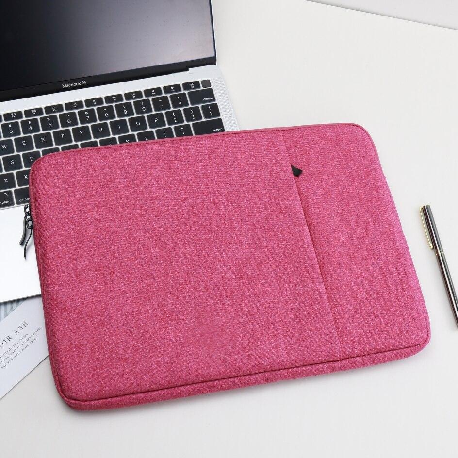 Laptop çantası kol 11 12 13 13.3 14 15 15.4 inç taşıma dizüstü çantası Macbook Air Pro için M1 M2 durumda erkek kadın dizüstü bilgisayar aksesuarları