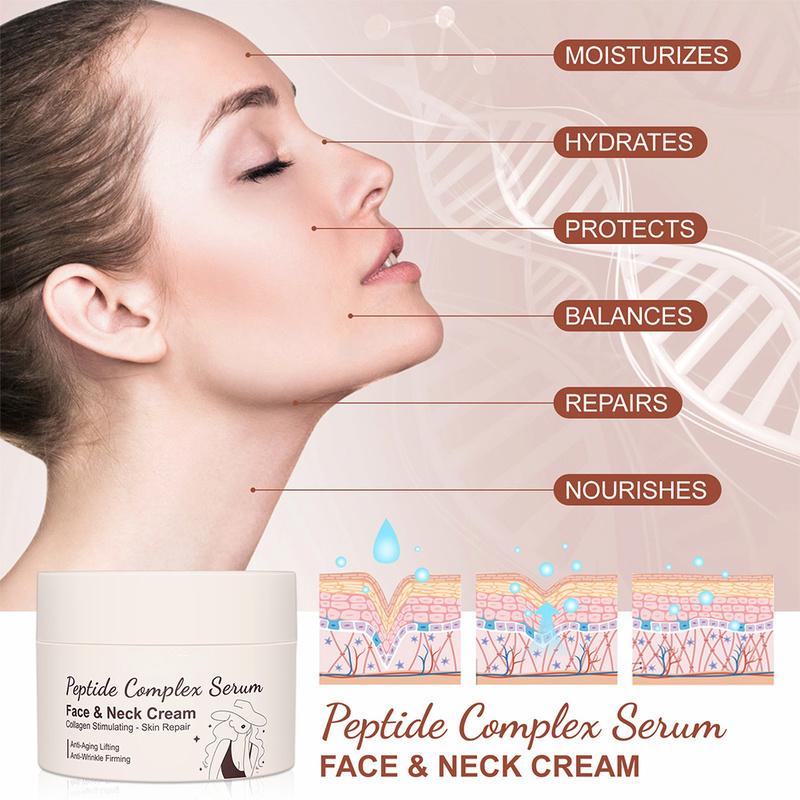 Facial Cream Anti-Wrinkles Anti-Aging Skin Cream Moisturizing and Nourishing Face Cream for Long Term Use