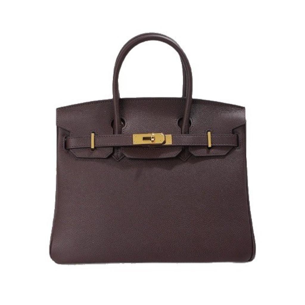 Togo First Layer Cowhide Platinum Bag Large 35 Strapless Leather Women's Bag Handbag Versatile Commuter Leisure Cross-border